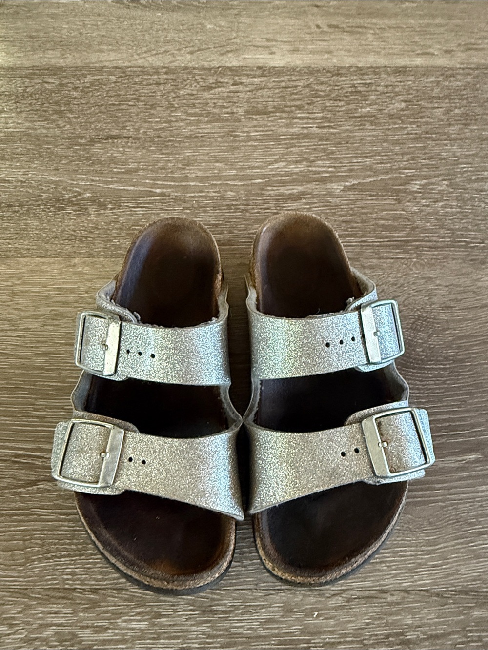 Toddler Birkenstock Arizona footbed sandal, size 28